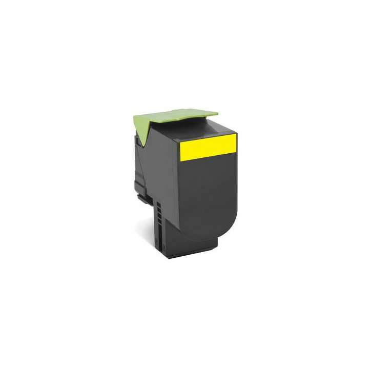 Lexmark 80C2SYE toner cartridge 1 pc(s) Original Yellow