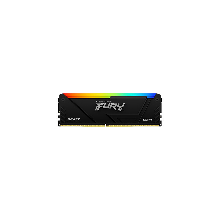 Kingston Technology FURY Beast 128GB 2666MT/s DDR4 CL16 DIMM (Kits de 4) RGB