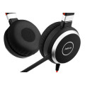 Jabra Evolve 40 Casque Avec fil Arceau Bureau/Centre d'appels USB Type-C Bluetooth Noir