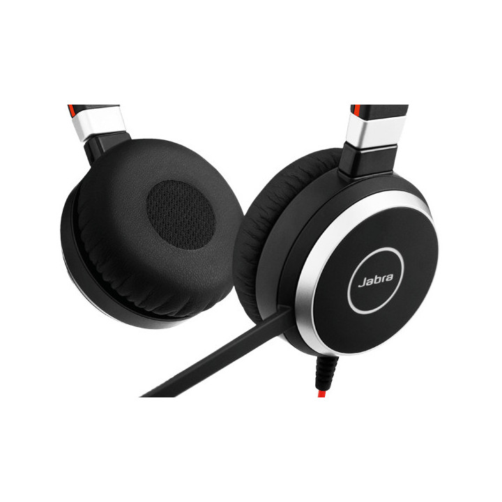 Jabra Evolve 40 Casque Avec fil Arceau Bureau/Centre d'appels USB Type-C Bluetooth Noir