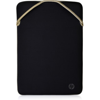 HP Housse de protection réversible pour ordinateur portable 15,6 pouces (doré)