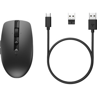 HP 710 RECHBL Silent SLV Bluetooth Mouse