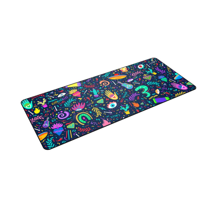 CHERRY XTRFY GP5-XL-FIESTA tapis de souris Tapis de souris de jeu Multicolore
