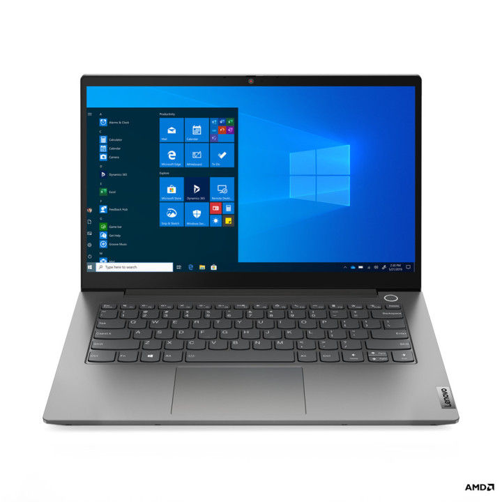 Lenovo ThinkBook 14 G2 ARE AMD Ryzen™ 3 4300U Ordinateur portable 35,6 cm (14") Full HD 8 Go DDR4-SDRAM 256 Go SSD Wi-Fi 6 (8