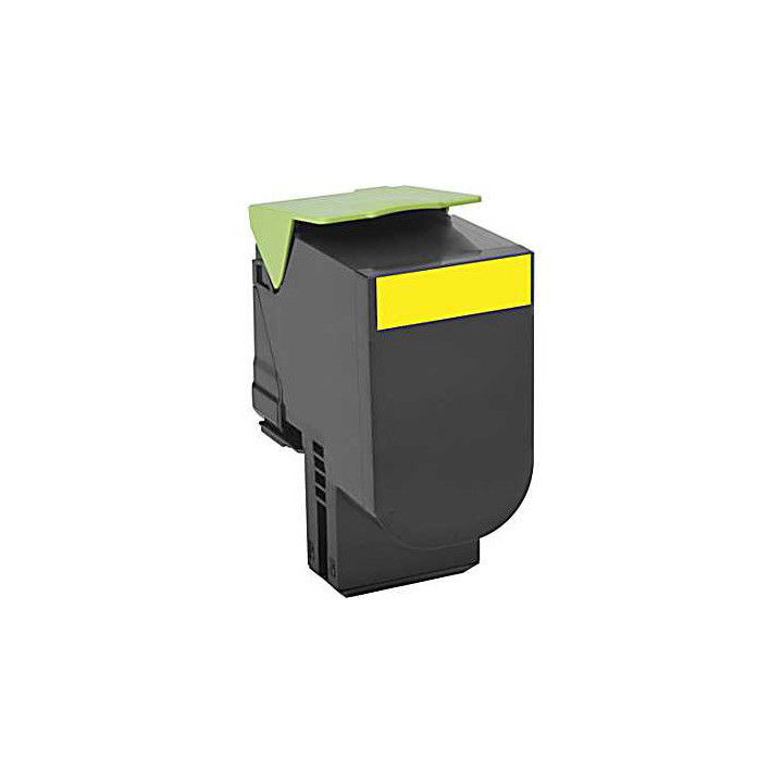 Lexmark 80C0X40 toner cartridge 1 pc(s) Original Yellow