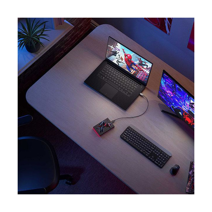 Seagate STKL2000419 disque dur externe 2 To Gris, Rouge