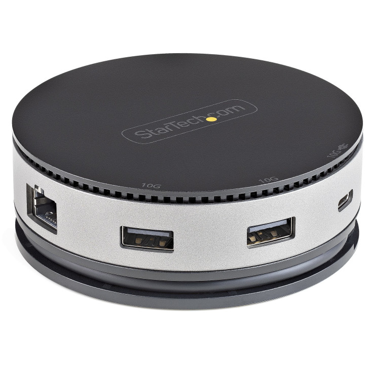 StarTech.com Adaptateur Multiport USB-C - Mini Dock USB 3.1 Gen 2 10Gbps Type-C avec 4K 60Hz HDMI/DisplayPort ou 1080p VGA - 75