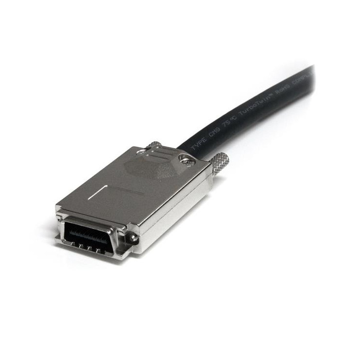 StarTech.com Câble Infiniband SFF-8470 2m - Câble SAS Externe SFF-8470 vers SFF-8470 2 m