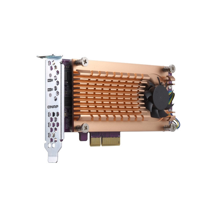 QNAP QM2-2S-220A carte et adaptateur d'interfaces Interne M.2