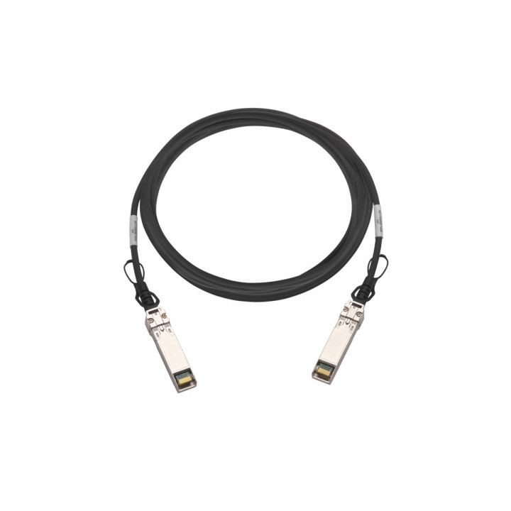 QNAP CAB-DAC50M-SFPP câble InfiniBand et à fibres optiques 5 m SFP+ DAC Noir