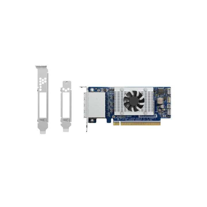 QNAP QXP-1620S-B3616W carte et adaptateur d'interfaces Interne Mini-SAS