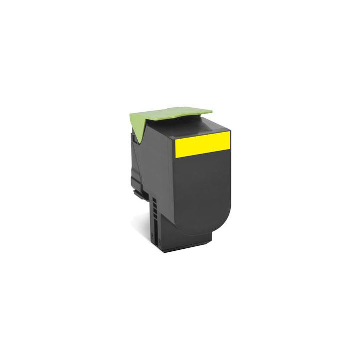 Lexmark 802XY toner cartridge 1 pc(s) Original Yellow