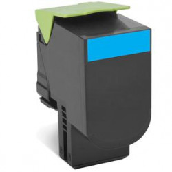 Lexmark 80C2XCE toner cartridge 1 pc(s) Original Cyan