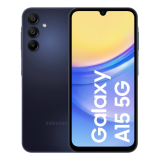 Samsung Galaxy SM-A156B 16,5 cm (6.5") Double SIM hybride Android 14 5G USB Type-C 4 Go 128 Go 5000 mAh Noir, Bleu