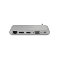 Kensington UH1440P Station d’accueil mobile USB-C 5 Gbits/s sans pilote avec double sortie vidéo – DP/HDMI/VGA