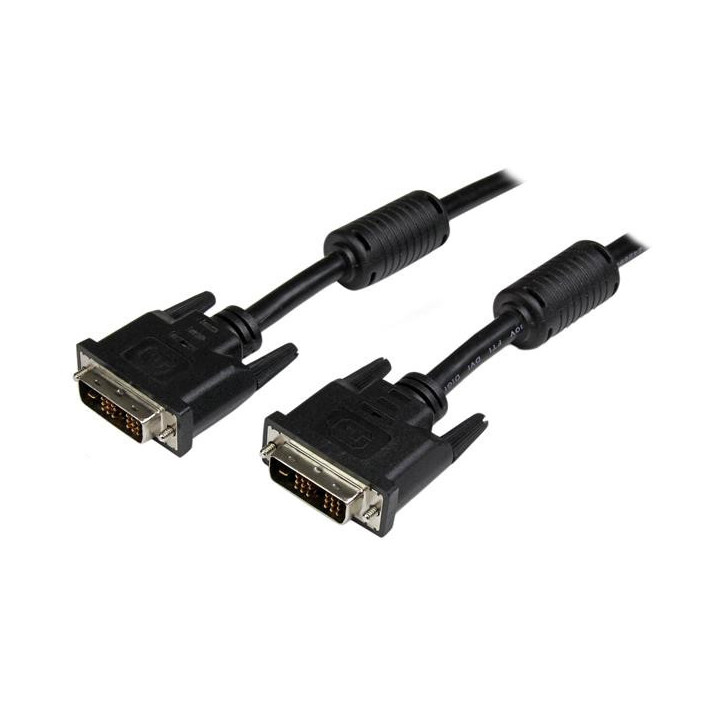 StarTech.com Câble DVI-D Single Link de 3m - Cordon DVI vers DVI pour écran numérique - M/M - 1920x1200