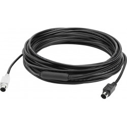 Logitech 939-001487 câble PS/2 10 m 6-p Mini-DIN Noir