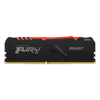 Kingston Technology FURY Beast RGB module de mémoire 8 Go 1 x 8 Go DDR4
