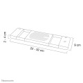 Neomounts NSLC200 Refroidisseur pour ordinateur portable 10-22" - universel