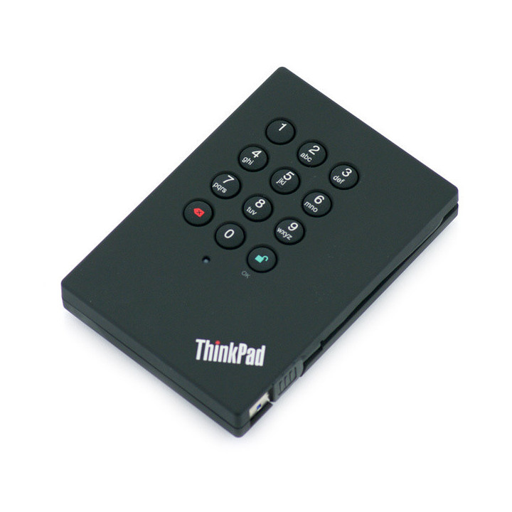 Lenovo 0A65619 disque dur externe 500 Go 5400 tr/min USB Type-A 3.2 Gen 1 (3.1 Gen 1) Noir