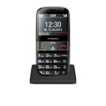 Emporia emporiaEUPHORIA 5,84 cm (2.3") 90 g Noir, Argent Téléphone pour seniors