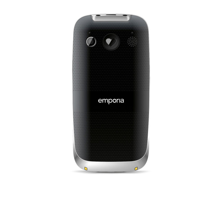 Emporia emporiaEUPHORIA 5,84 cm (2.3") 90 g Noir, Argent Téléphone pour seniors