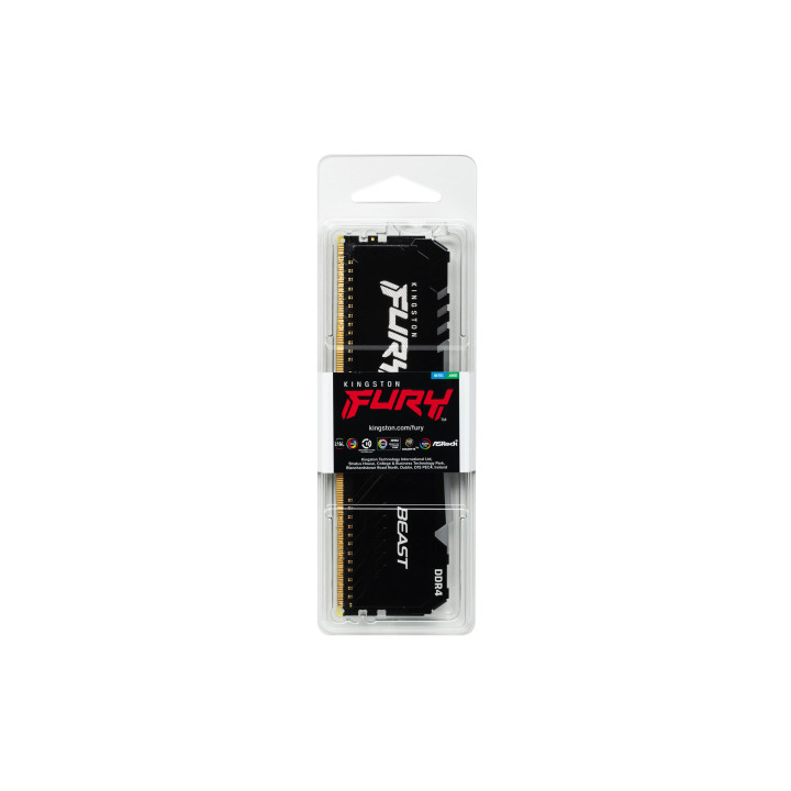Kingston Technology FURY Beast RGB module de mémoire 8 Go 1 x 8 Go DDR4