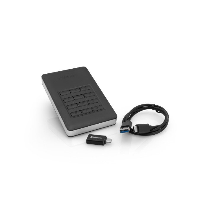Verbatim Disque dur portable sécurisé Store n Go avec accès par clavier 1 To