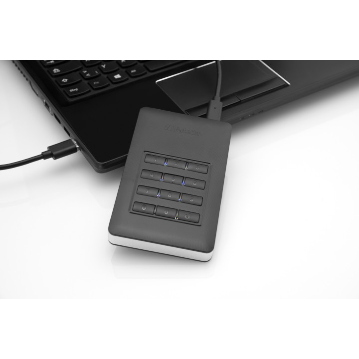 Verbatim Disque dur portable sécurisé Store n Go avec accès par clavier 1 To