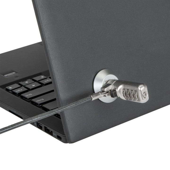 Targus ASP001GLX accessoire de câble de verrouillage Assiette Argent 1 pièce(s)