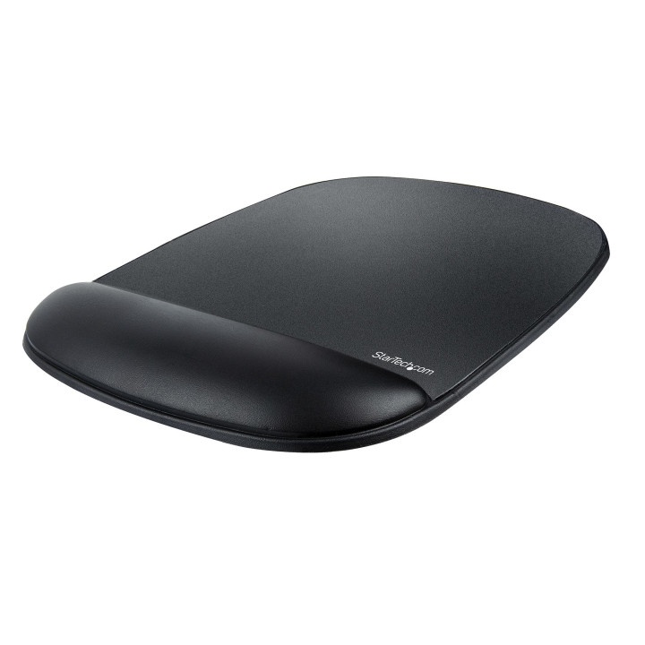 StarTech.com Tapis de Souris avec Repose-Poignets - Repose Poignet Ergonomique de 17x18x2cm - Tapis de Souris pour Bureau/Ordin