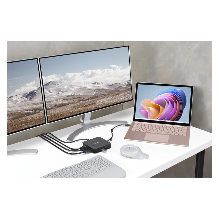 Kensington MD125U4 Station d’accueil mobile USB4 (DFS)