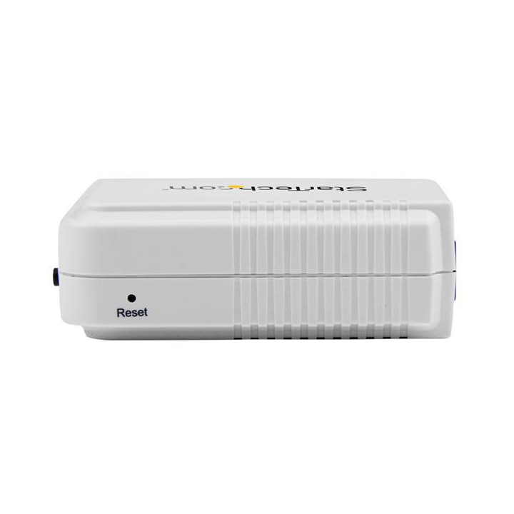 StarTech.com Serveur d'impression USB 2.0 sans fil N avec port Ethernet 10/100 Mb/s - 802.11 b/g/n