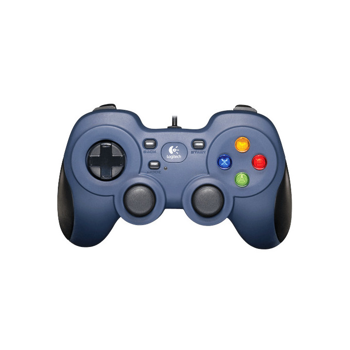 Logitech F310 Manette de jeu PC USB 2.0 Noir, Bleu