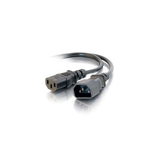 C2G 1.8m 14 AWG Noir 1,8 m