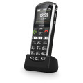 Emporia emporiaSIMPLICITY 5,08 cm (2") 90 g Noir, Argent Téléphone pour seniors