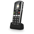 Emporia emporiaSIMPLICITY 5,08 cm (2") 90 g Noir, Argent Téléphone pour seniors