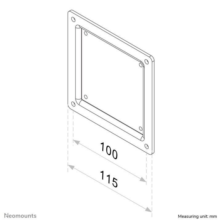 Neomounts FPMA-VESA100 Adaptateur VESA 10-30"