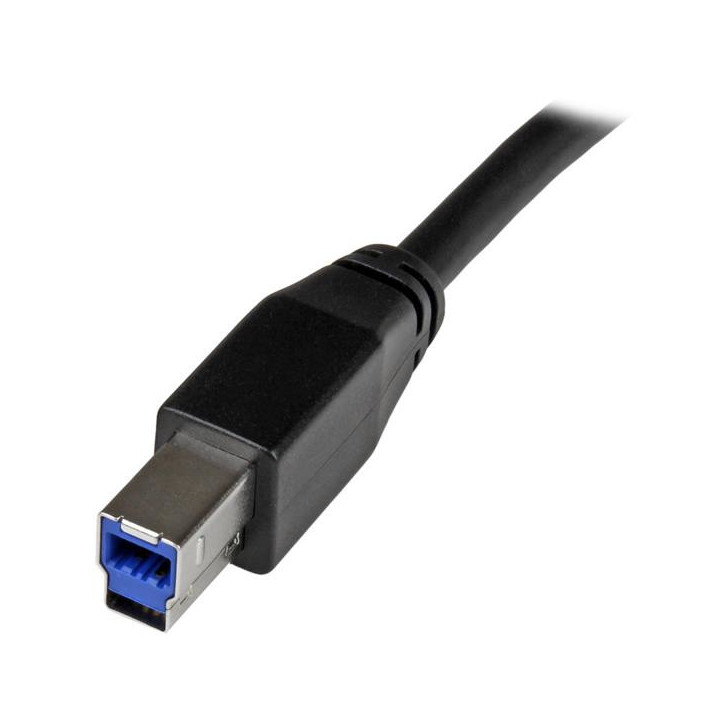StarTech.com Câble USB 3.0 actif USB-A vers USB-B de 5 m - M/M