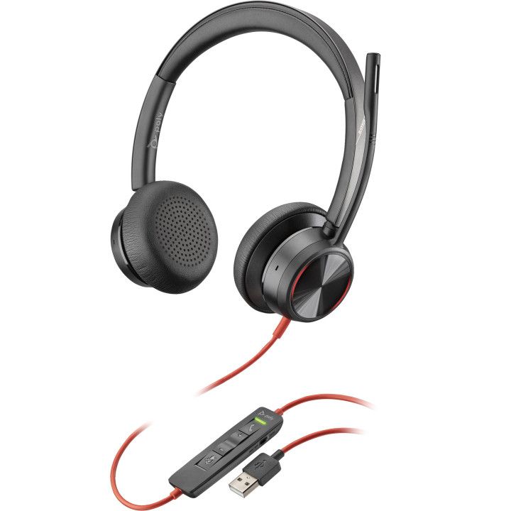 Poly Micro-casque Blackwire 8225 USB-A