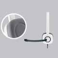 Logitech 981-000350 écouteur/casque Avec fil Arceau Bureau/Centre d'appels Blanc