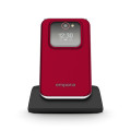 Emporia emporiaJOY-LTE 7,11 cm (2.8") 115 g Rouge Téléphone pour seniors