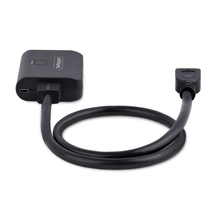 StarTech.com Répartiteur HDMI 2 Ports - Vidéo HDMI 2.0 4K 60Hz - Répartiteur HDMI 4K 1 Entrée 2 Sorties - Répartiteur 1x2 
