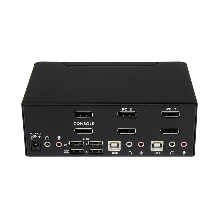 StarTech.com Switch KVM DisplayPort double affichage à 2 ports - 4K 60 Hz