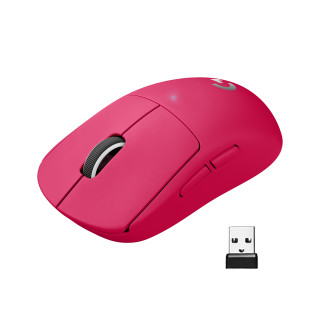 Logitech PRO X SUPERLIGHT Wireless Mouse MAGENTA souris
