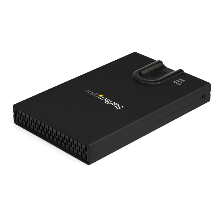 StarTech.com Boîtier de disque dur SATA de 2,5" crypté - Accès par empreinte digitale