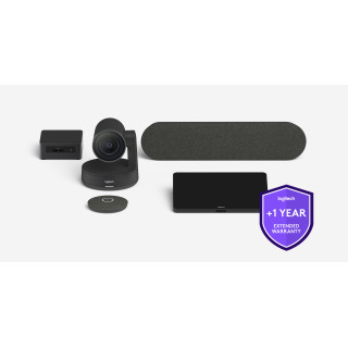 Logitech One year extended warranty Medium Room with Rally Bar & Tap