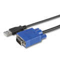 StarTech.com Adaptateur Crash Cart USB - Adaptateur Crash Cart KVM USB pour Ordinateur Portable - Crash Cart de Salle de Serveu