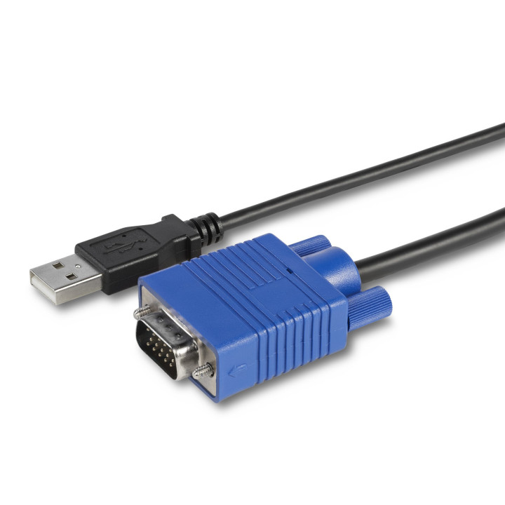 StarTech.com Adaptateur Crash Cart USB - Adaptateur Crash Cart KVM USB pour Ordinateur Portable - Crash Cart de Salle de Serveu