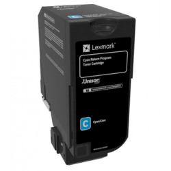 Lexmark 74C20C0 toner cartridge 1 pc(s) Original Cyan